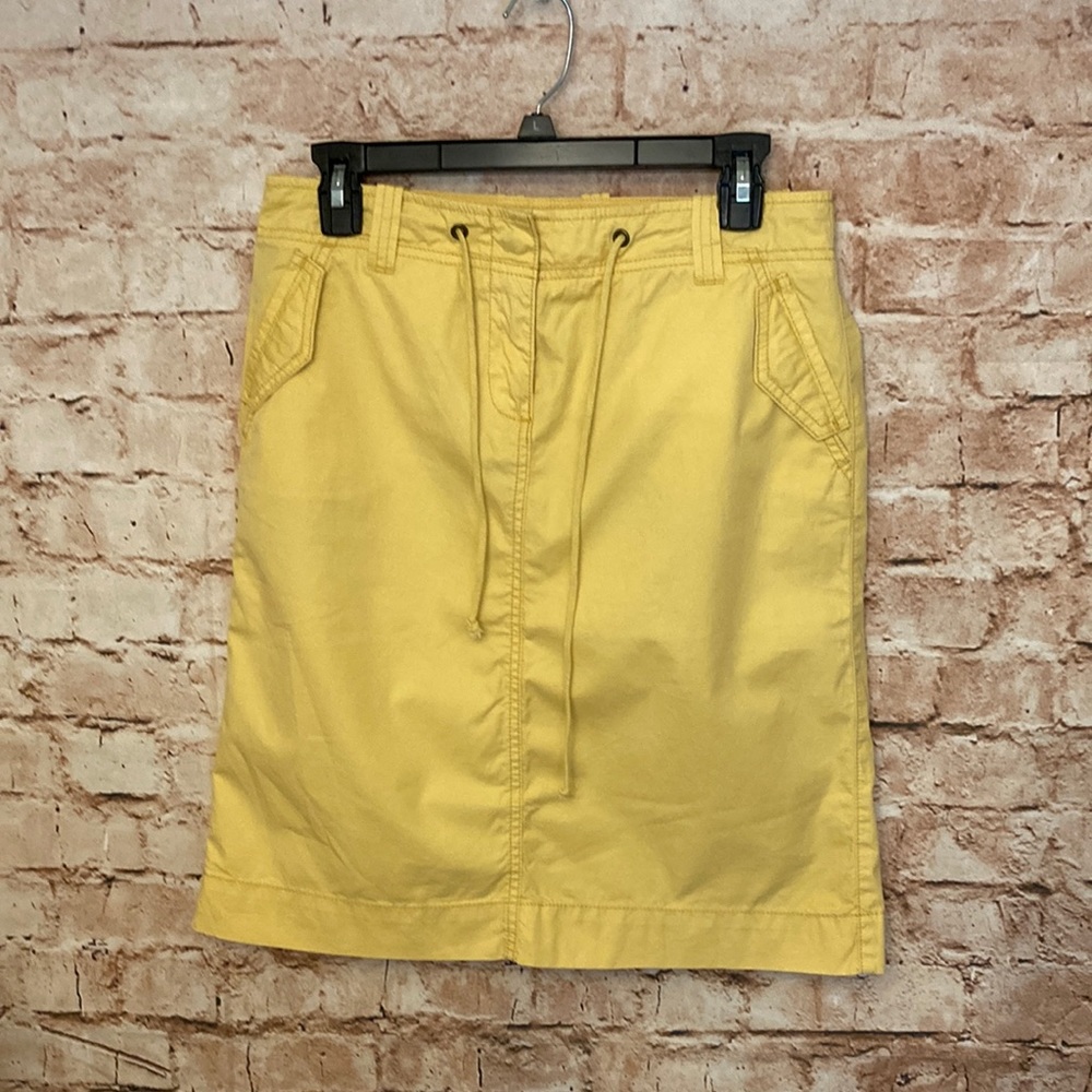 Lovely J Crew Chino classic twill skirt